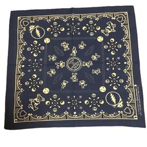 Blue good old Grateful Dead bandana NWT